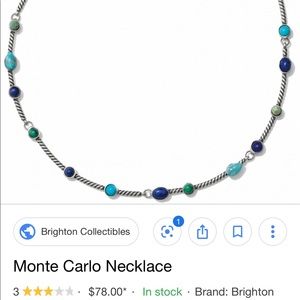 Brighton Monte Carlo necklace and bracelet set